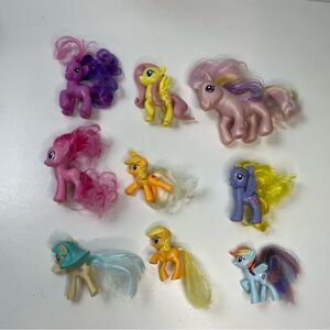 Bundle My Little Pony Colorful Winged Pony Set of 9